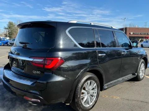 Another view of 2019 INFINITI QX80 LUXE Sport Utility 4D for sale in Manchester, CT at Drivemax