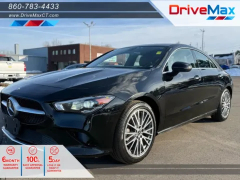 Black 2021 Mercedes-Benz CLA 250 4MATIC Coupe 4D for sale in Manchester, CT