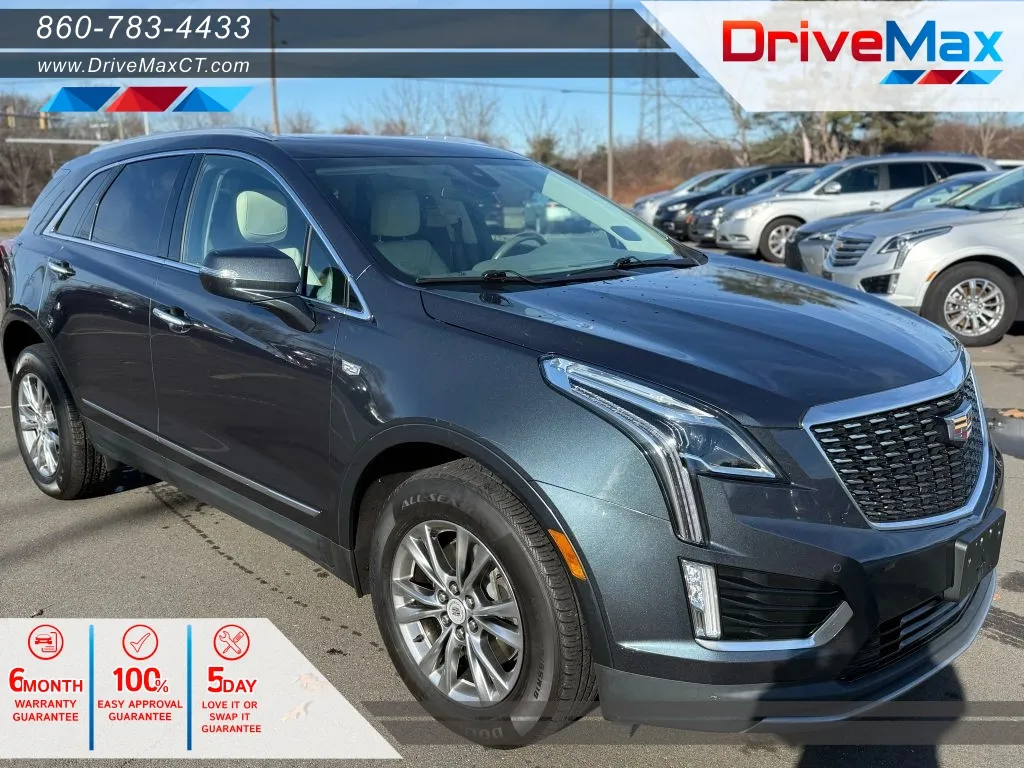 Blue 2020 Cadillac XT5 Premium Luxury Sport Utility 4D for sale in Manchester, CT