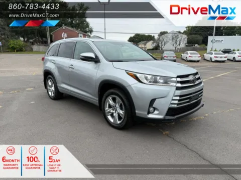 Silver 2017 Toyota Highlander Limited Sport Utility 4D for sale in Manchester, CT