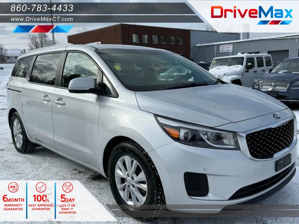 Silver 2018 Kia Sedona LX Minivan 4D for sale in Manchester, CT