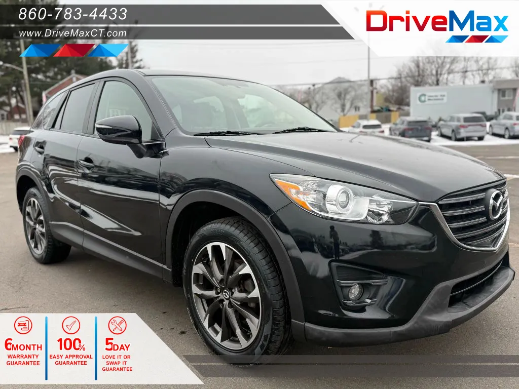 Black 2016 MAZDA CX-5 Grand Touring Sport Utility 4D for sale in Manchester, CT