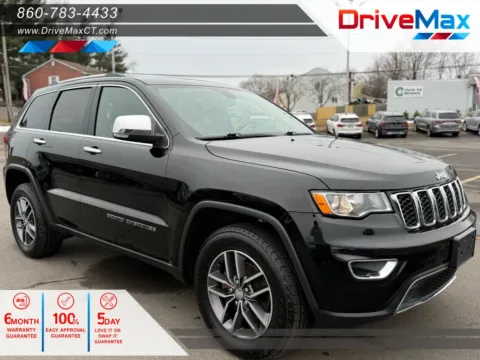 Black 2017 Jeep Grand Cherokee Limited Sport Utility 4D for sale in Manchester, CT