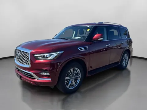Another view of 2021 INFINITI QX80 LUXE Sport Utility 4D for sale in Manchester, CT at Drivemax
