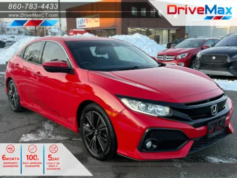 Red 2018 Honda Civic EX-L w/Navigation & Honda Sensing Hatchback 4D for sale in Manchester, CT
