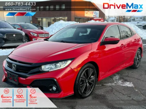 Red 2018 Honda Civic EX-L w/Navigation & Honda Sensing Hatchback 4D for sale in Manchester, CT