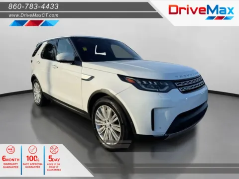 White 2018 Land Rover Discovery HSE Luxury Sport Utility 4D for sale in Manchester, CT