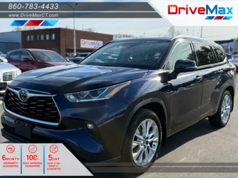Blue 2020 Toyota Highlander Limited Sport Utility 4D for sale in Manchester, CT
