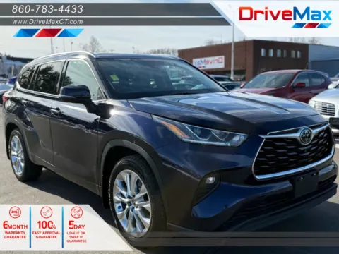 Blue 2020 Toyota Highlander Limited Sport Utility 4D for sale in Manchester, CT