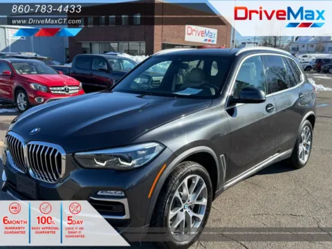 Gray 2019 BMW X5 xDrive40i Sport Utility 4D for sale in Manchester, CT