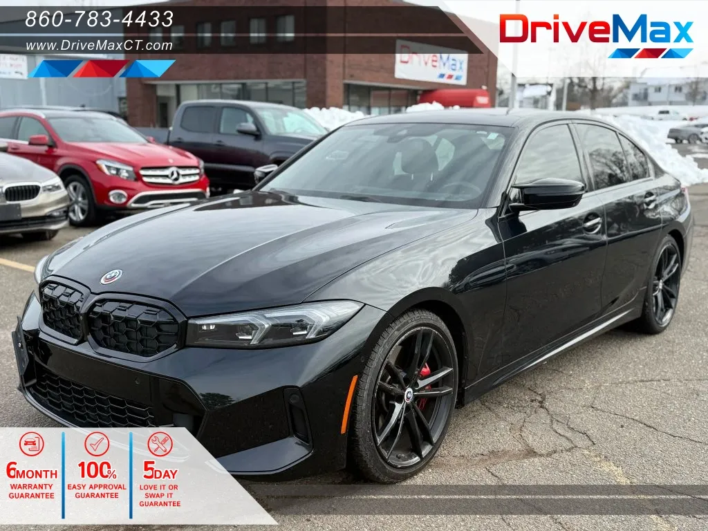 Black 2023 BMW 3 Series M340i Sedan 4D for sale in Manchester, CT