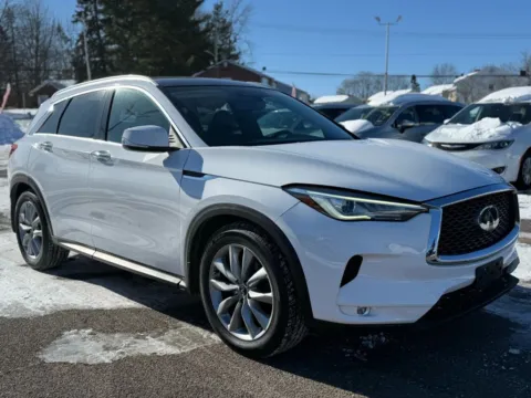 Another view of 2019 INFINITI QX50 Luxe Sport Utility 4D for sale in Manchester, CT at Drivemax