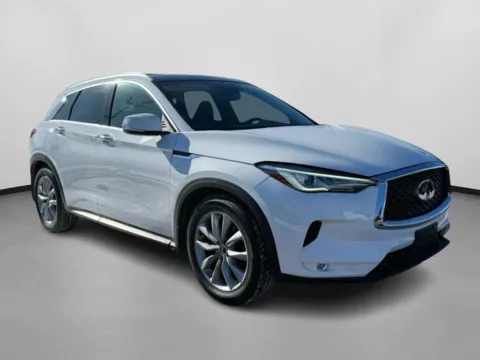 Another view of 2019 INFINITI QX50 Luxe Sport Utility 4D for sale in Manchester, CT at Drivemax