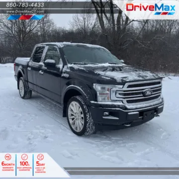 Black 2020 Ford F-150 SuperCrew Cab Limited Pickup 4D 5 1/2 ft for sale in Manchester, CT