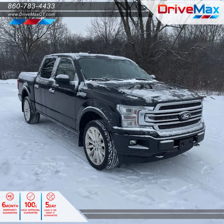 Black 2020 Ford F-150 SuperCrew Cab Limited Pickup 4D 5 1/2 ft for sale in Manchester, CT