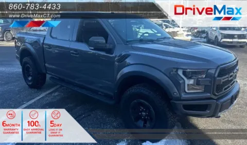 Gray 2018 Ford F-150 SuperCrew Cab Raptor Pickup 4D 5 1/2 ft for sale in Manchester, CT
