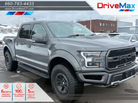 Gray 2018 Ford F-150 SuperCrew Cab Raptor Pickup 4D 5 1/2 ft for sale in Manchester, CT