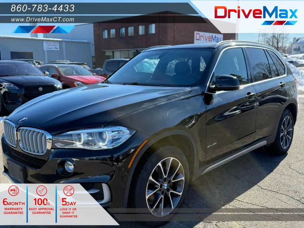 Black 2018 BMW X5 xDrive35i Sport Utility 4D for sale in Manchester, CT