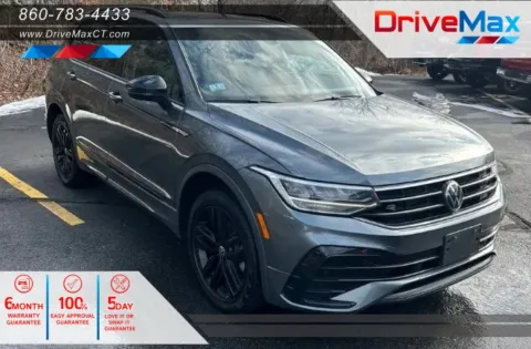 Gray 2022 Volkswagen Tiguan SE R-Line Black 4MOTION Sport Utility 4D for sale in Manchester, CT
