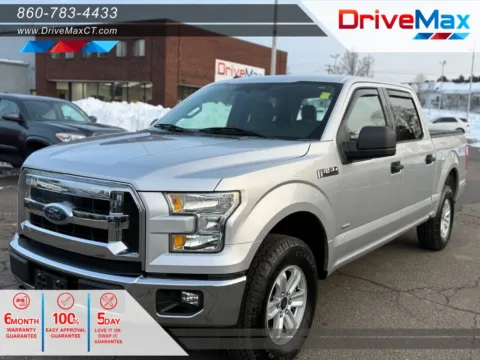 Silver 2017 Ford F-150 SuperCrew Cab XLT Pickup 4D 5 1/2 ft for sale in Manchester, CT