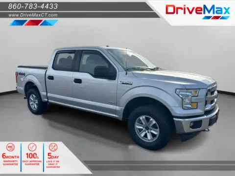 Silver 2017 Ford F-150 SuperCrew Cab XLT Pickup 4D 5 1/2 ft for sale in Manchester, CT