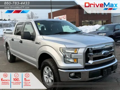 Silver 2017 Ford F-150 SuperCrew Cab XLT Pickup 4D 5 1/2 ft for sale in Manchester, CT