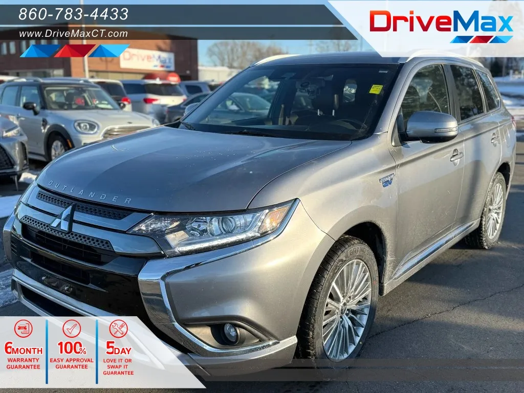 Gray 2021 Mitsubishi Outlander PHEV SEL Sport Utility 4D for sale in Manchester, CT