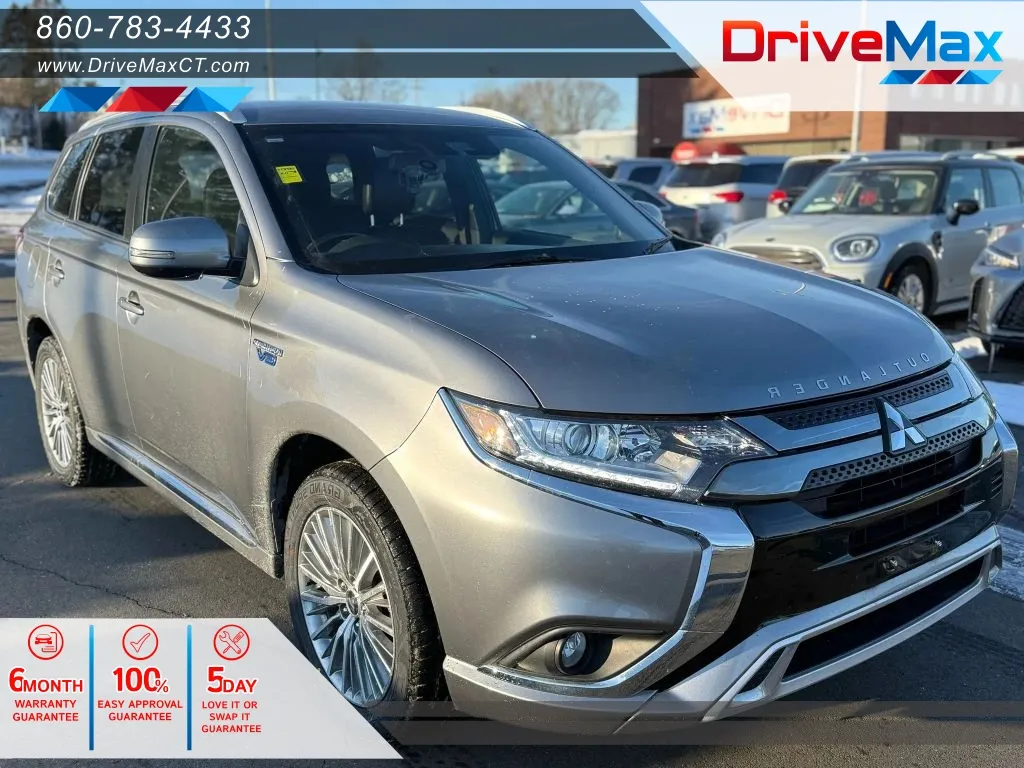 Gray 2021 Mitsubishi Outlander PHEV SEL Sport Utility 4D for sale in Manchester, CT