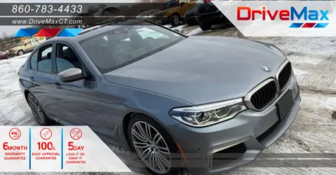 Blue 2020 BMW 5 Series M550i xDrive Sedan 4D for sale in Manchester, CT