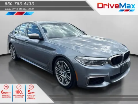 Blue 2020 BMW 5 Series M550i xDrive Sedan 4D for sale in Manchester, CT
