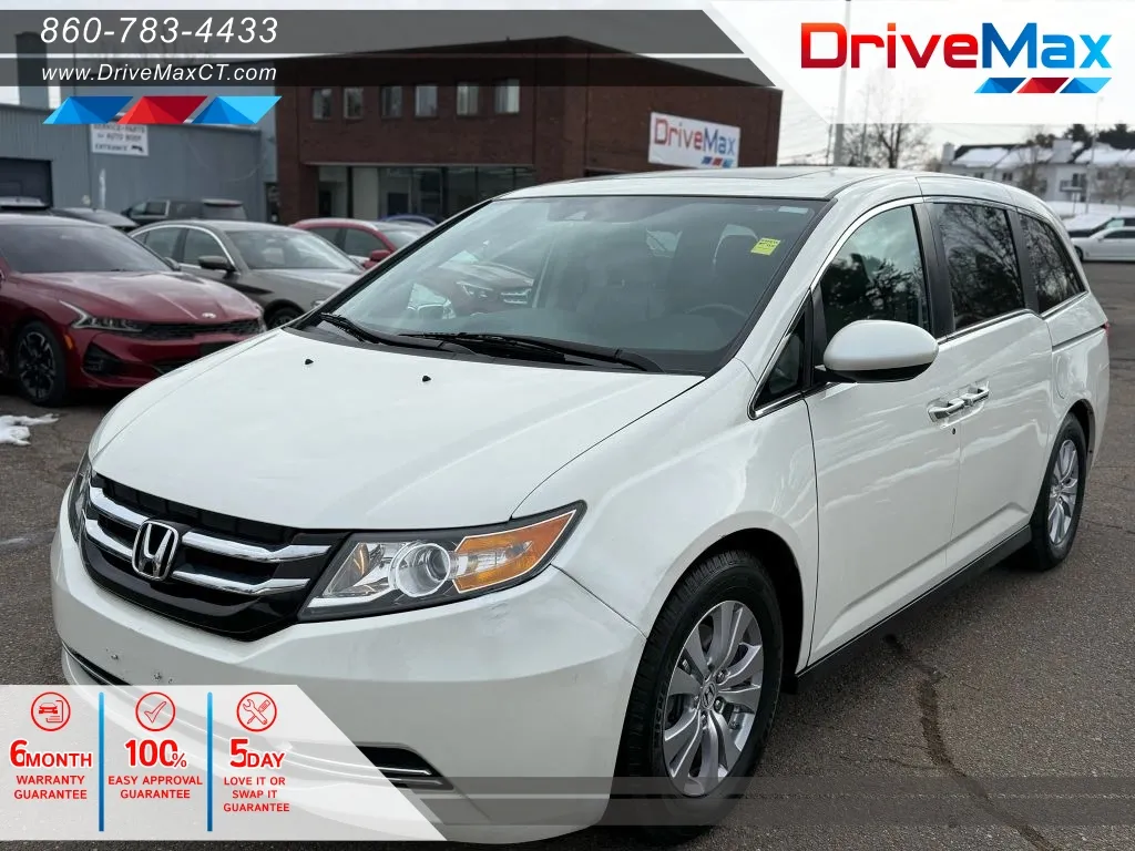 White 2016 Honda Odyssey EX-L Minivan 4D for sale in Manchester, CT
