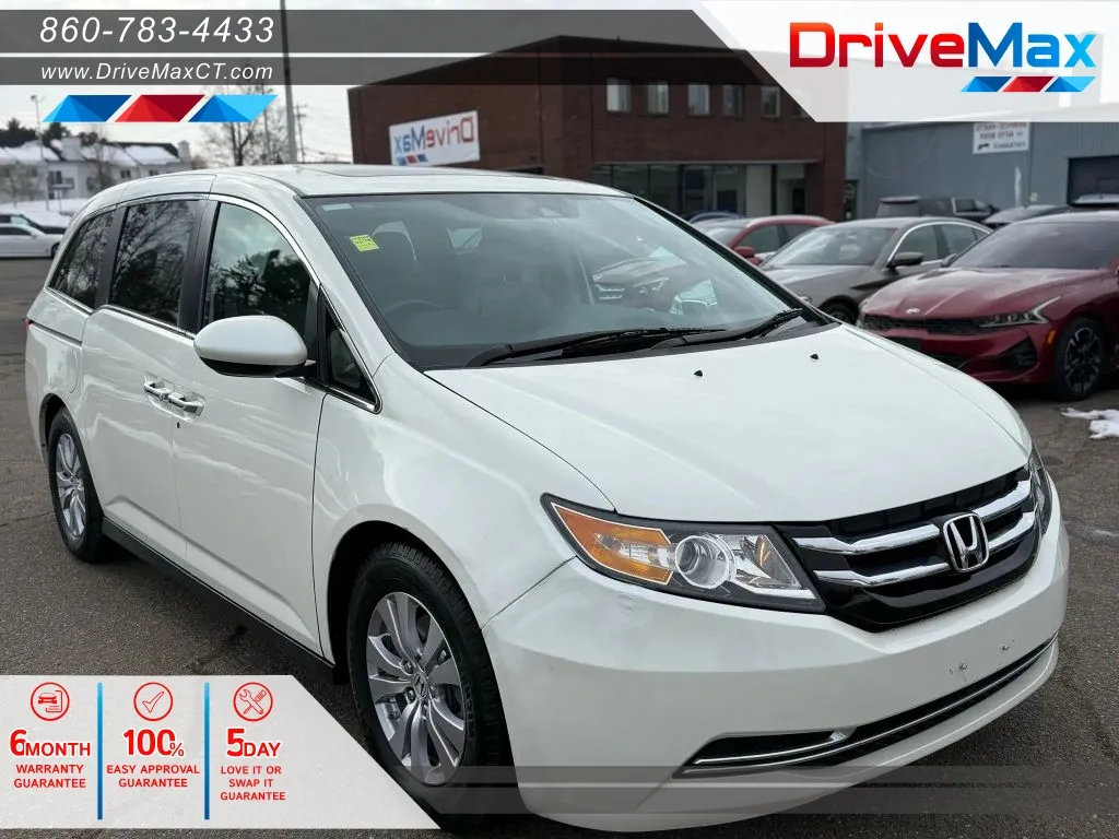 White 2016 Honda Odyssey EX-L Minivan 4D for sale in Manchester, CT