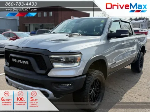 Gray 2019 Ram 1500 Crew Cab Rebel Pickup 4D 5 1/2 ft for sale in Manchester, CT