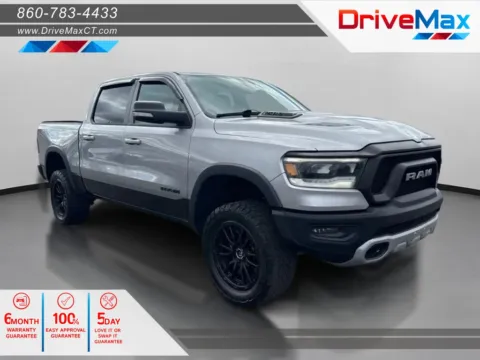 Gray 2019 Ram 1500 Crew Cab Rebel Pickup 4D 5 1/2 ft for sale in Manchester, CT