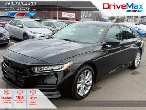 Black 2019 Honda Accord LX Sedan 4D for sale in Manchester, CT