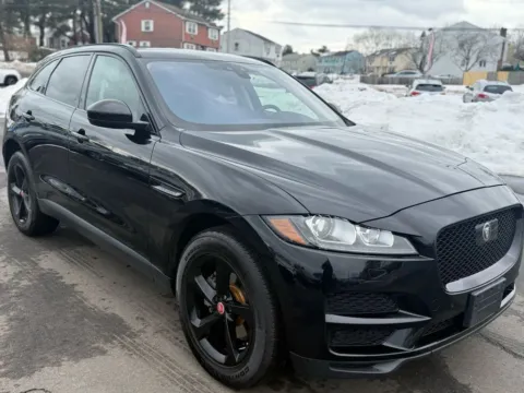 Another view of 2019 Jaguar F-PACE 20d Prestige Sport Utility 4D for sale in Manchester, CT at Drivemax