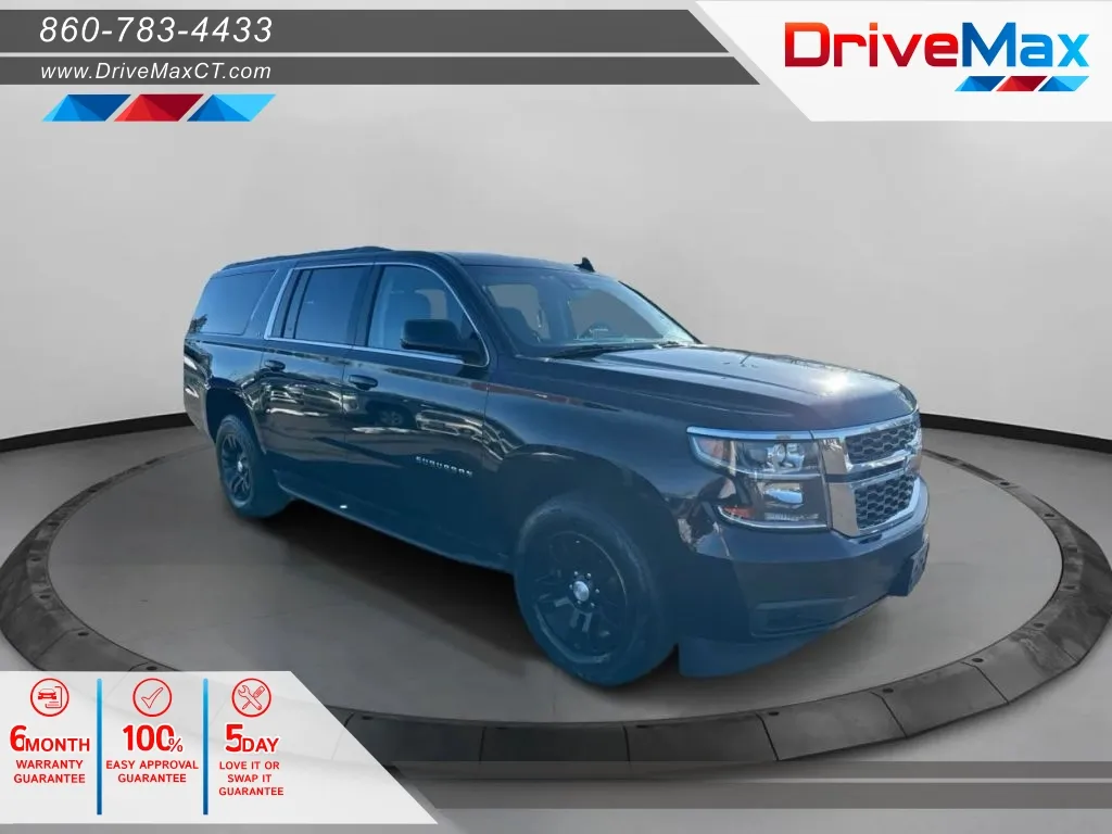 Black 2019 Chevrolet Suburban LT Sport Utility 4D for sale in Manchester, CT