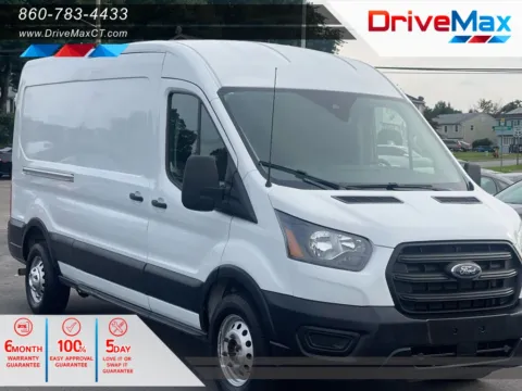 White 2020 Ford Transit 250 Cargo Van Medium Roof w/LWB Van 3D for sale in Manchester, CT