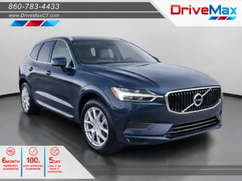 Blue 2019 Volvo XC60 T5 Momentum Sport Utility 4D for sale in Manchester, CT
