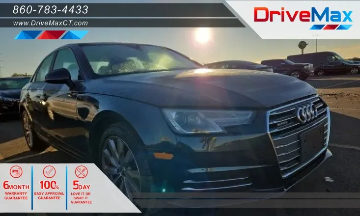 Black 2017 Audi A4 Premium Sedan 4D for sale in Manchester, CT