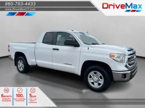 White 2016 Toyota Tundra Double Cab SR5 Pickup 4D 6 1/2 ft for sale in Manchester, CT