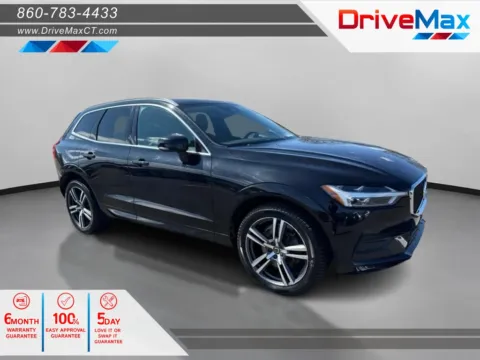 Black 2021 Volvo XC60 T6 Momentum Sport Utility 4D for sale in Manchester, CT