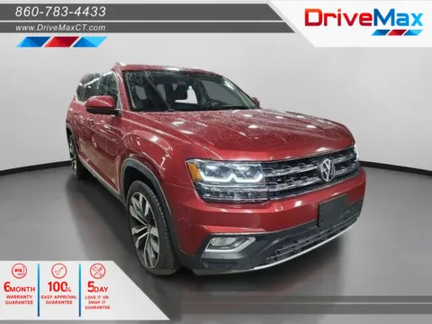 Red 2019 Volkswagen Atlas SEL Premium 4Motion Sport Utility 4D for sale in Manchester, CT