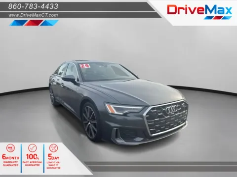 Gray 2024 Audi A6 55 TFSI Premium Plus Sedan 4D for sale in Manchester, CT