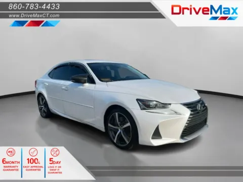 White 2018 Lexus IS 300 Sedan 4D for sale in Manchester, CT