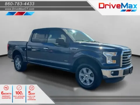 Blue 2016 Ford F-150 SuperCrew Cab XLT Pickup 4D 5 1/2 ft for sale in Manchester, CT
