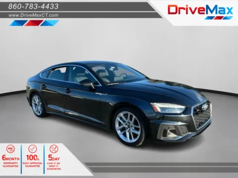 Black 2023 Audi A5 Premium Plus Sedan 4D for sale in Manchester, CT