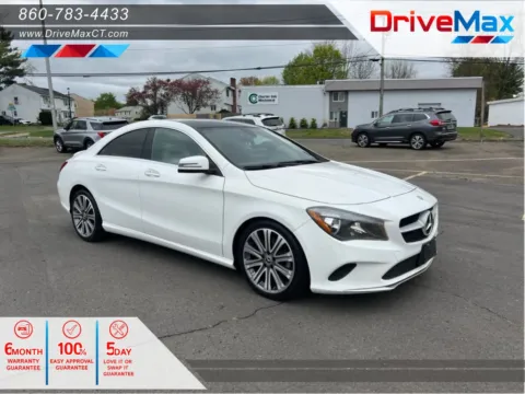 White 2018 Mercedes-Benz CLA 250 4MATIC Coupe 4D for sale in Manchester, CT