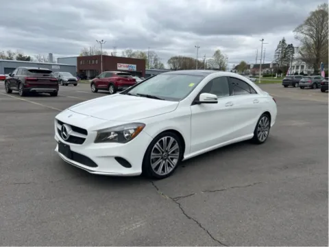 Another view of 2018 Mercedes-Benz CLA 250 4MATIC Coupe 4D for sale in Manchester, CT at Drivemax