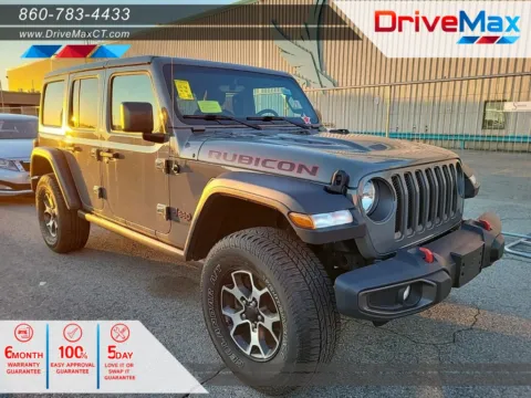 Gray 2020 Jeep Wrangler Unlimited Rubicon Sport Utility 4D for sale in Manchester, CT